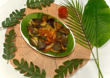 Eggplant Sambal Belacan