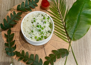 Green Peas Pulao