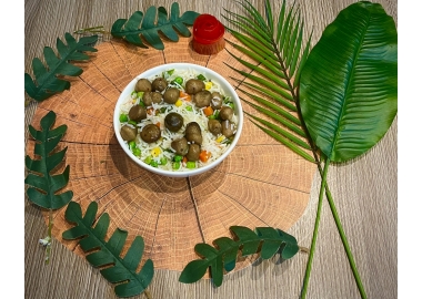 Mushroom Fried Rice