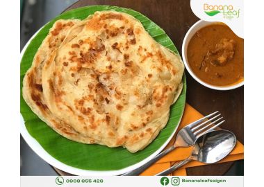 Plain Roti & Chicken Curry